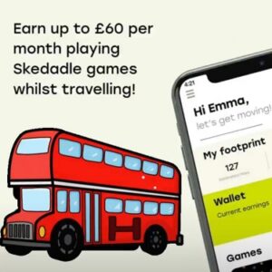 Skedadle - Get Paid to Play Games While Travelling